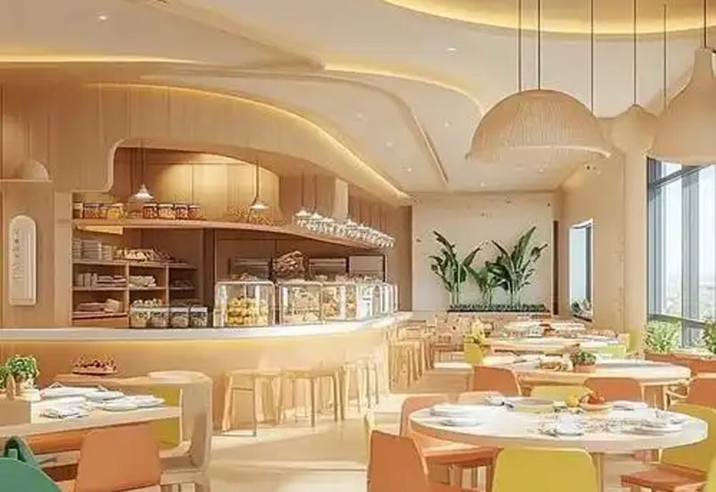 郑州亲子餐厅装修设计 家庭友好餐饮空间设计